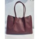 Ladies' Woven - Pattern Shoulder Bag, Large Capacity, High Quality”。