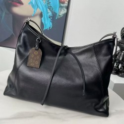 Stylish Black - Warrior - style Ladies' Tote Bag, Crossbody Bag, Bucket Bag, Underarm Bag, Carryall Cargo Bag