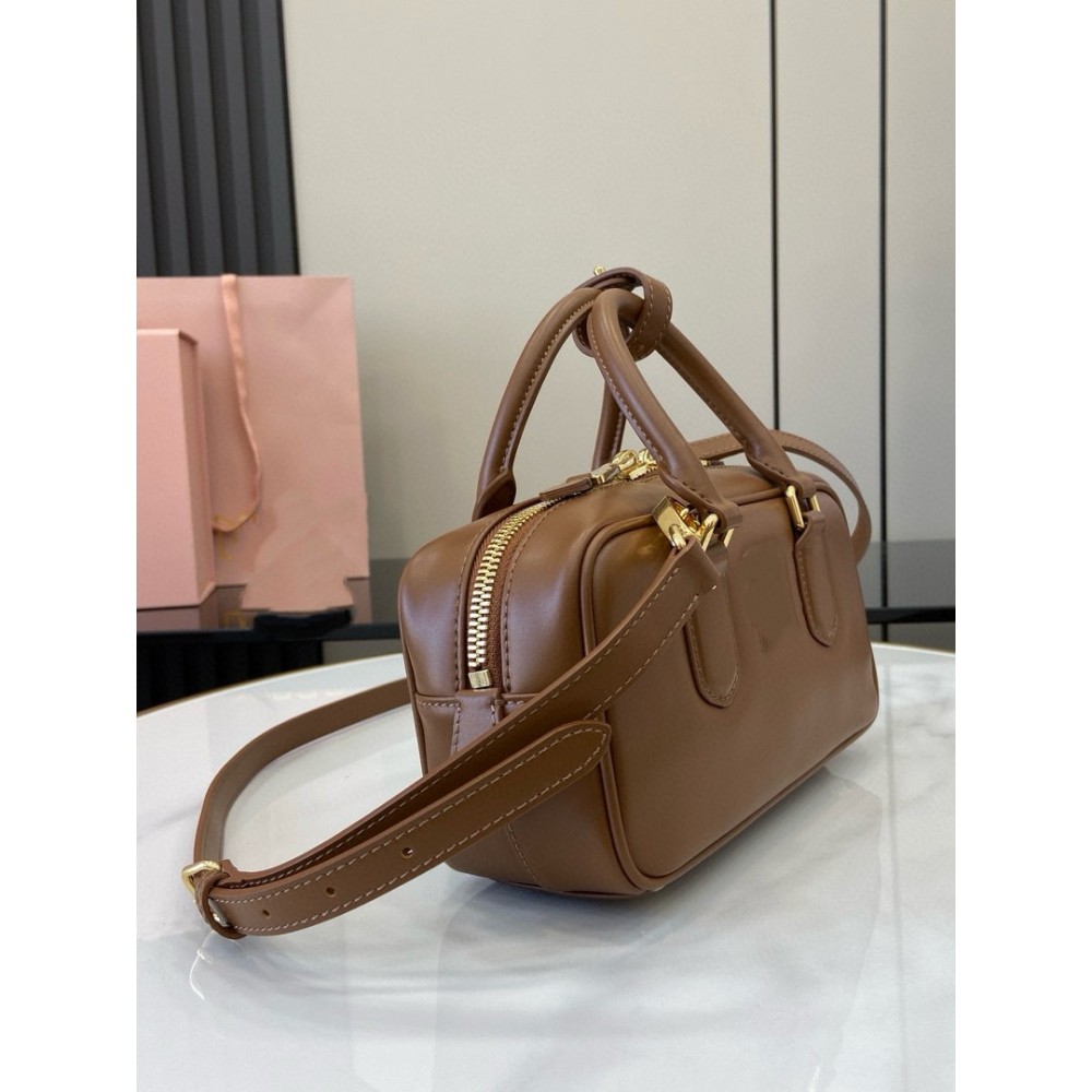 Retro Bowling Bag, New - style Boston Commuter Pillow Bag with a Sense of Luxury, Handbag, Crossbody Bag