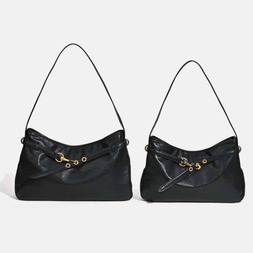 New - style Women's Genuine Leather Crossbody Bag, Made of Top - Grain Leather, Soft Leather, Large Capacity, Niche and Fashionable